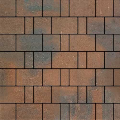 Тротуарная плитка Steinrus Бельпассо Color Mix Штайнрус 60 мм