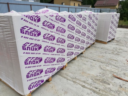 Газосиликатные стеновые блоки Стэнблок 600х250х200, D600