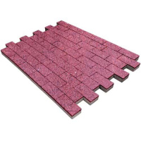 Брусчатка Steinrus Прямоугольник Color Mix 60 мм